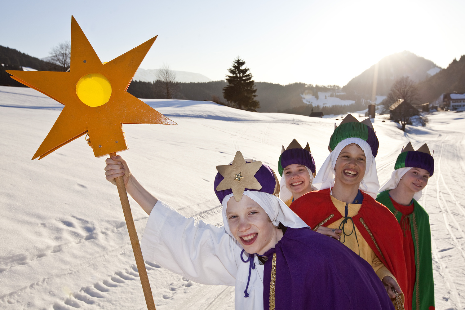 Sternsinger Pressefotos 2012 Vorarlberg